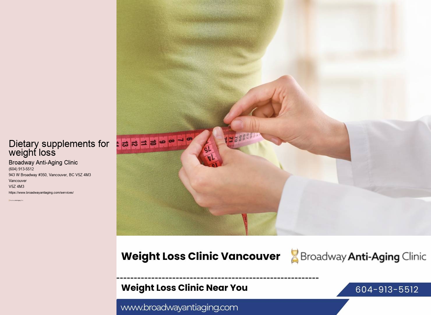 Obesity Management Vancouver BC