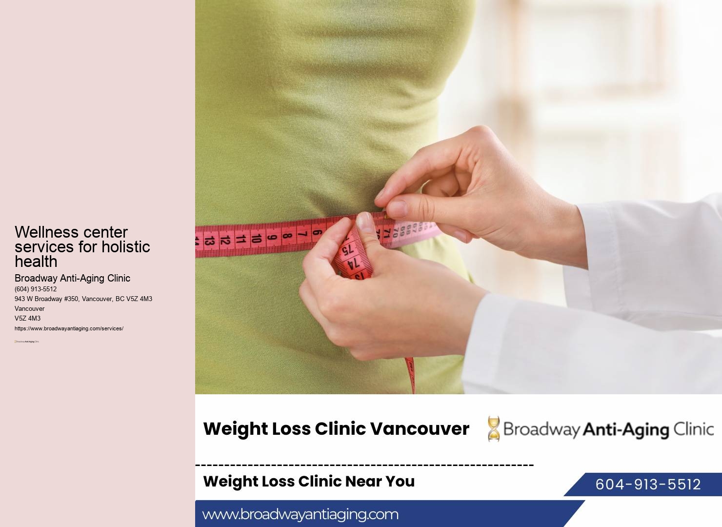 Expert Weight Loss Advice Vancouver BC