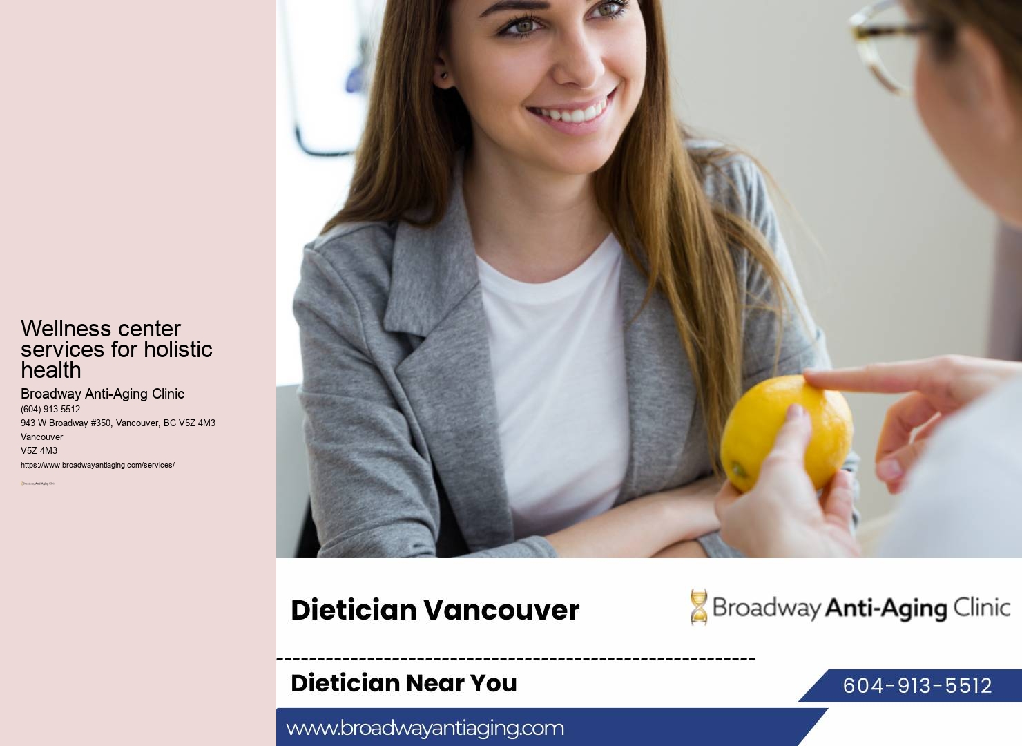 Healthy Living Advice Vancouver BC