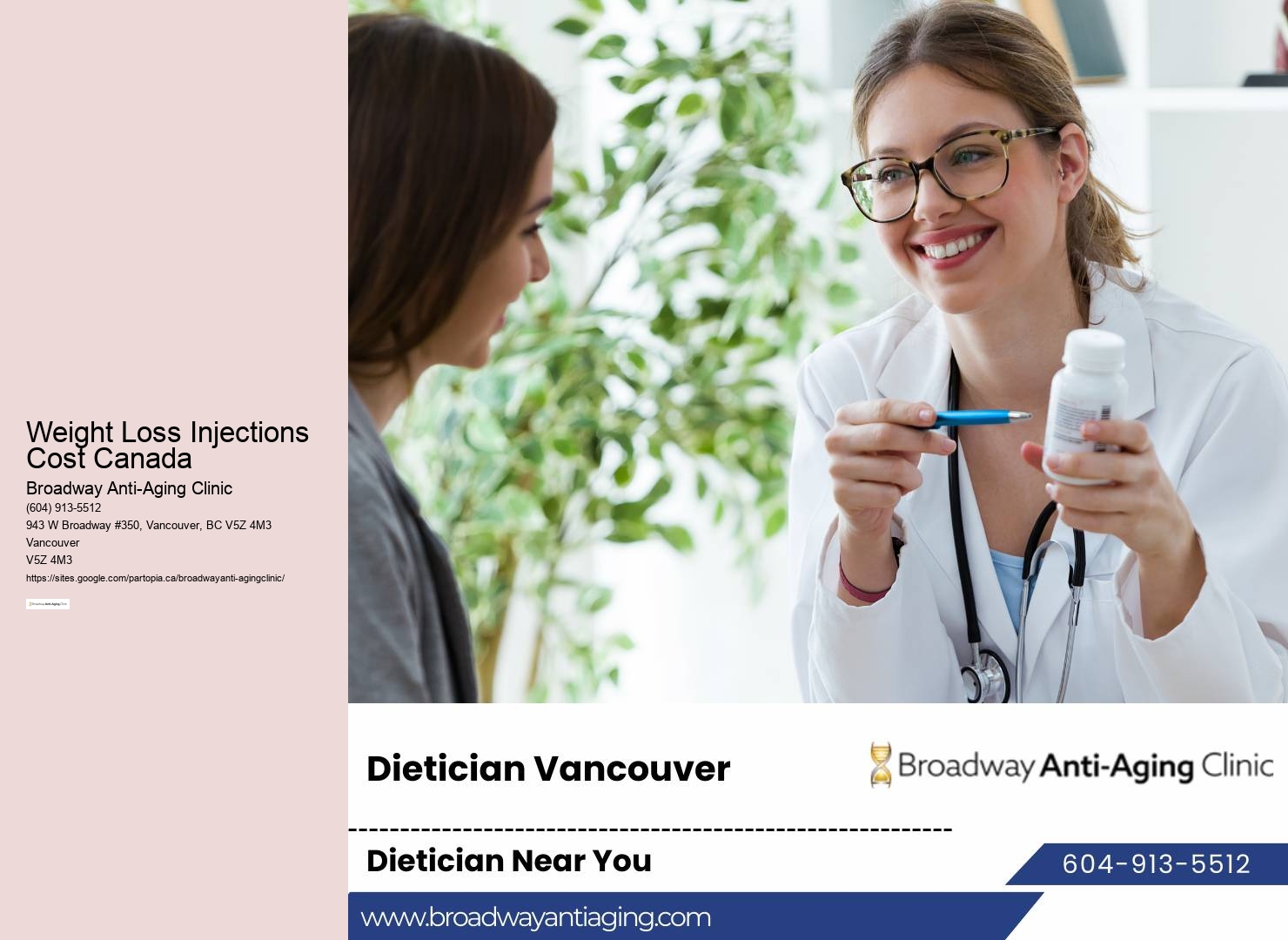 Vancouver Weight Loss Nutrition Classes