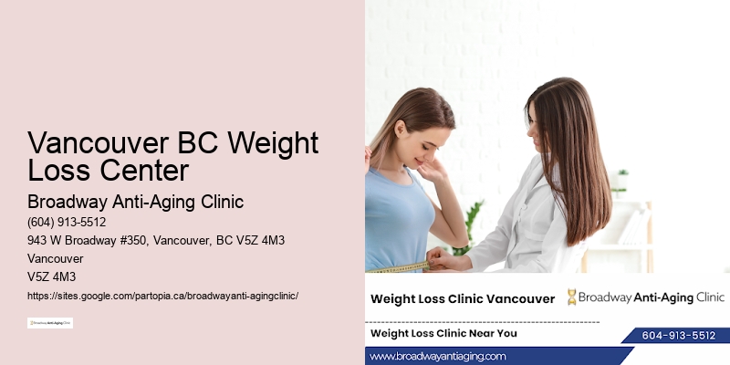 Vancouver BC Weight Loss Center personalized weight loss plans