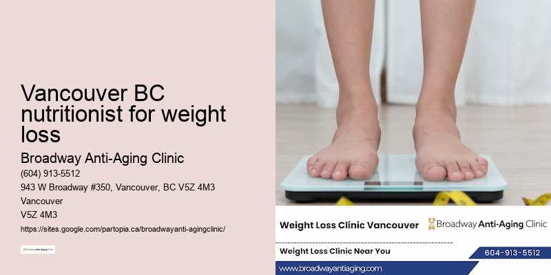 Weight loss for joint health Vancouver BC nutritionist for weight loss