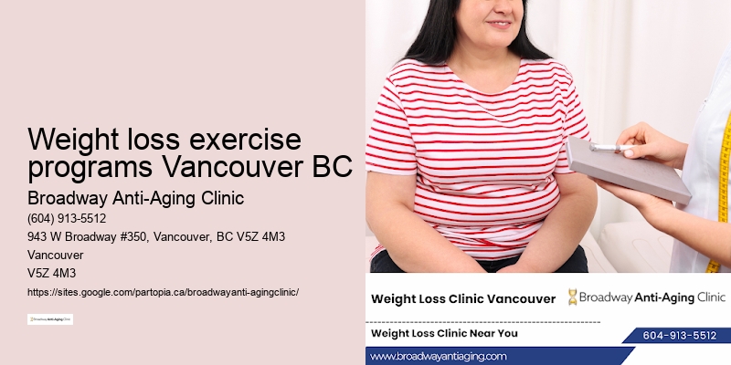 Weight loss exercise programs Vancouver BC BC nutritionist for weight loss