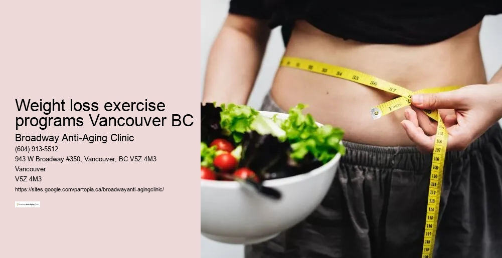 Weight loss coaching Weight loss exercise programs Vancouver BC BC