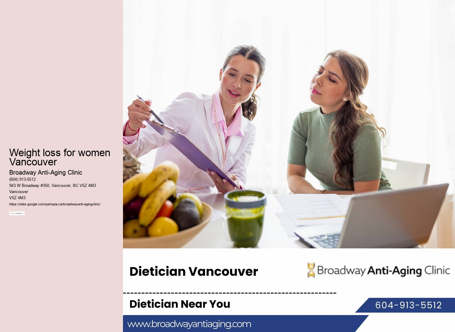Weight loss and fitness programs Weight loss for women Vancouver