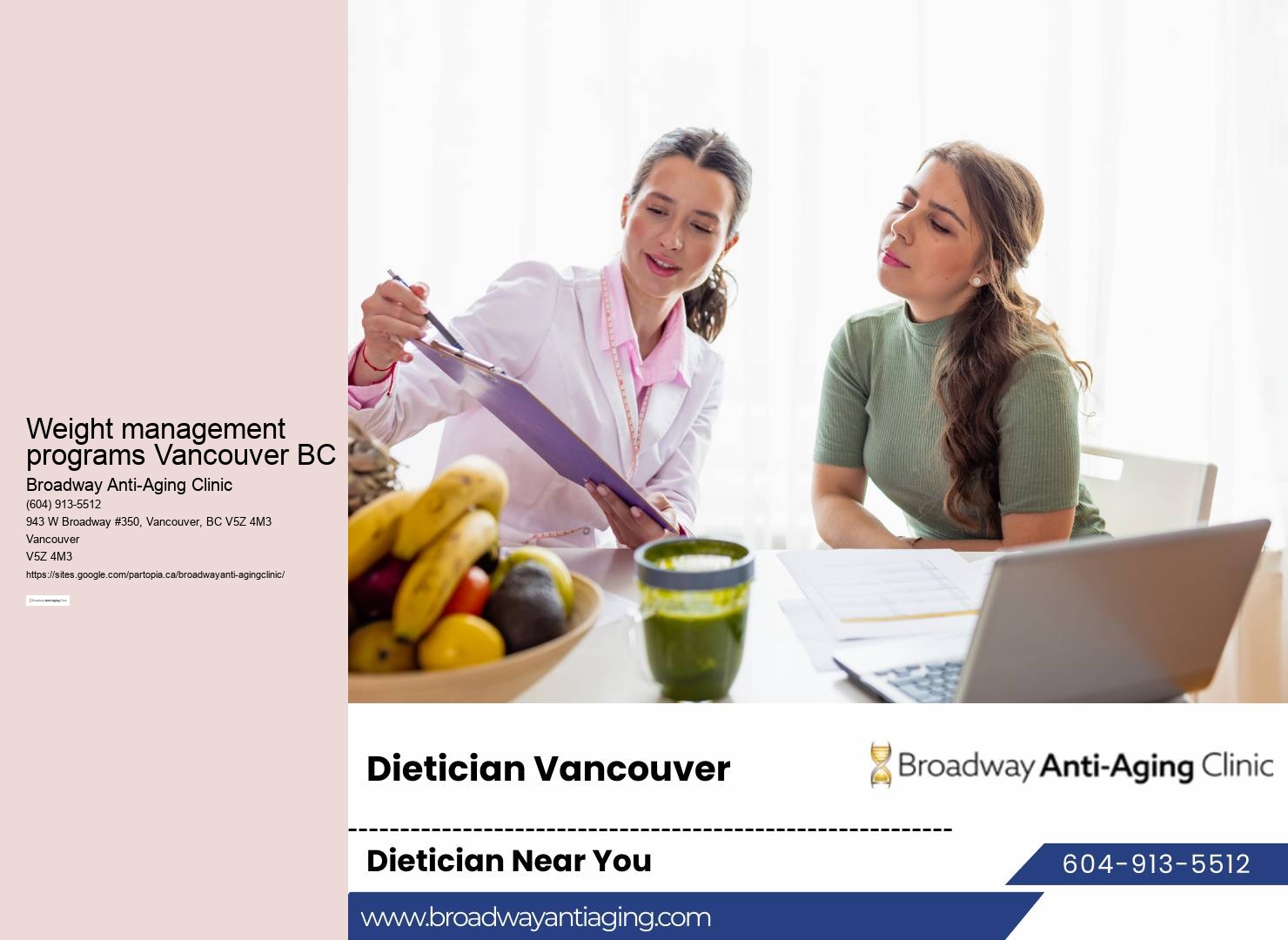 Holistic weight loss Weight management programs Vancouver BC BC