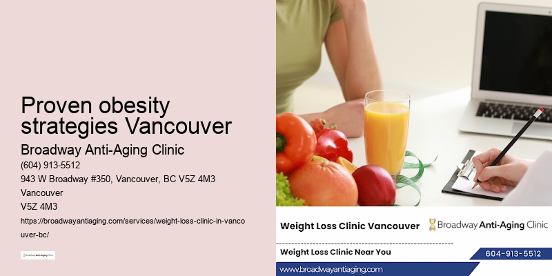 Proven obesity strategies Vancouver weight loss dietitian