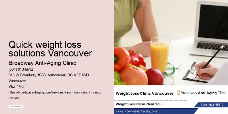 Quick weight loss solutions Vancouver weight loss specialists