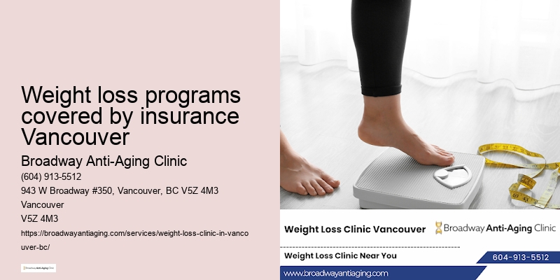 Weight loss programs covered by insurance Vancouver weight loss options