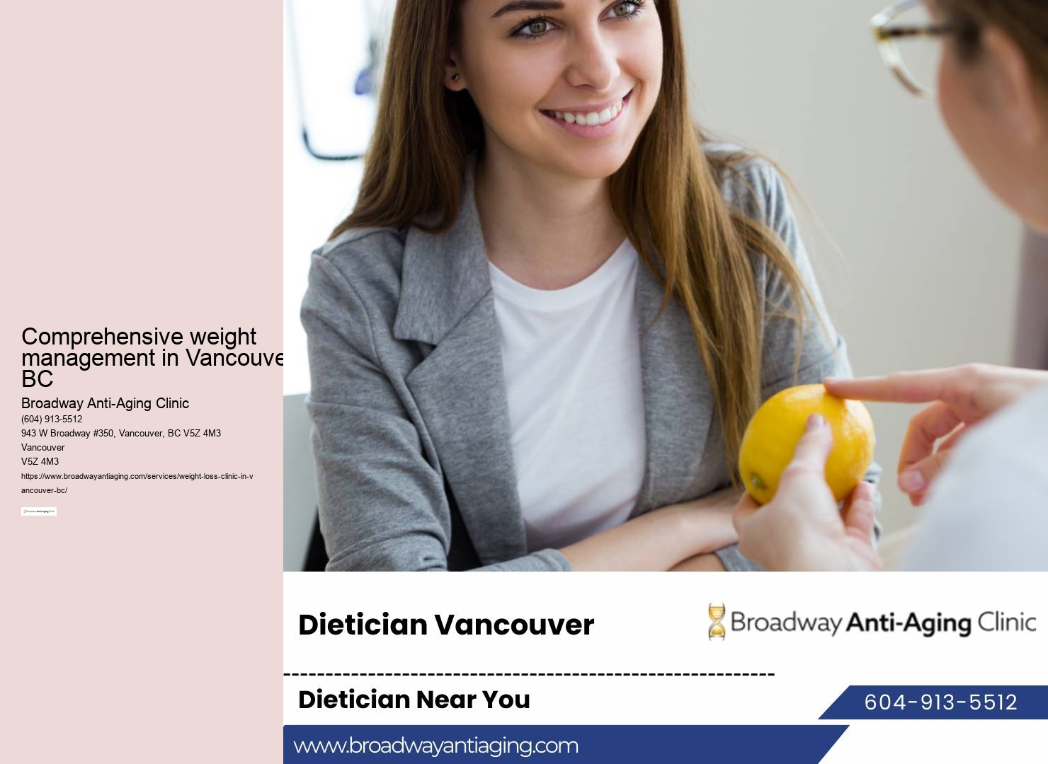 Vancouver's best fat loss clinic