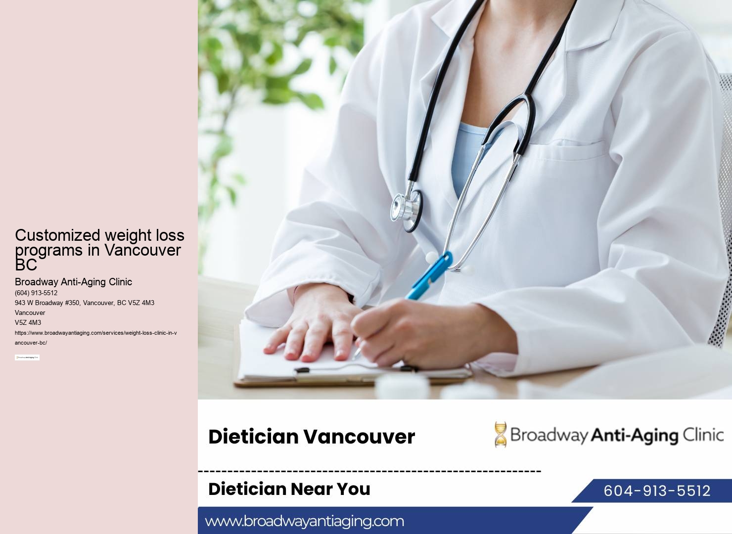 Effective weight loss programs Vancouver
