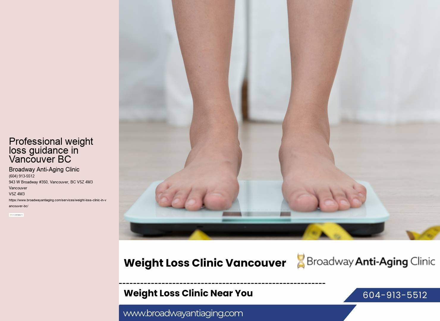 Expert nutritionist for weight loss Vancouver BC