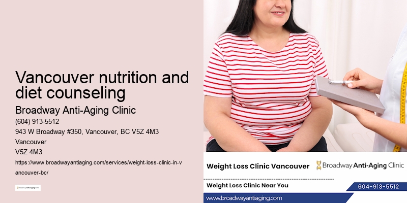Vancouver nutrition and diet counseling