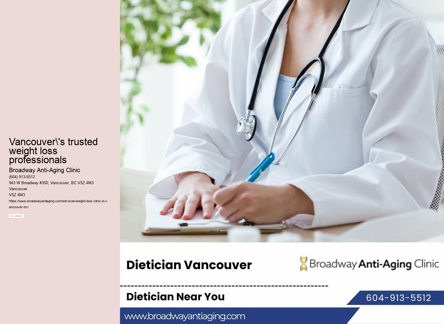 Vancouver BC healthy living