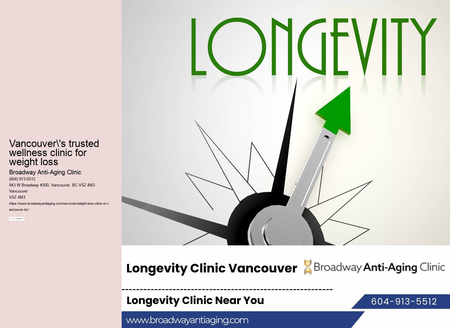 Effective weight loss strategies in Vancouver