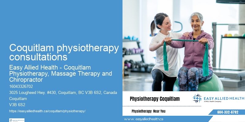 Coquitlam physiotherapy consultations pediatric physiotherapy services