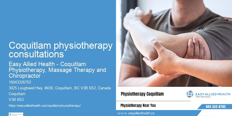 Coquitlam physiotherapy consultations physiotherapy exercises