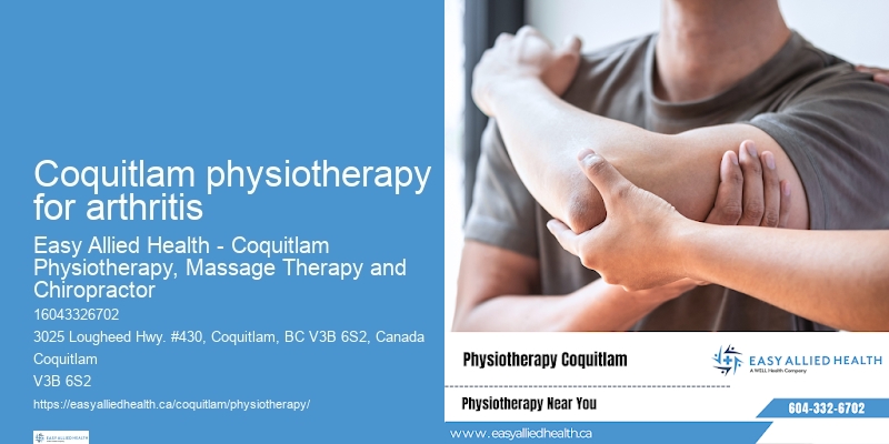 Coquitlam physiotherapy for arthritis physiotherapy for dizziness
