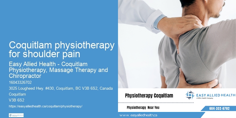 Physiotherapy for occupational health Coquitlam physiotherapy for shoulder pain