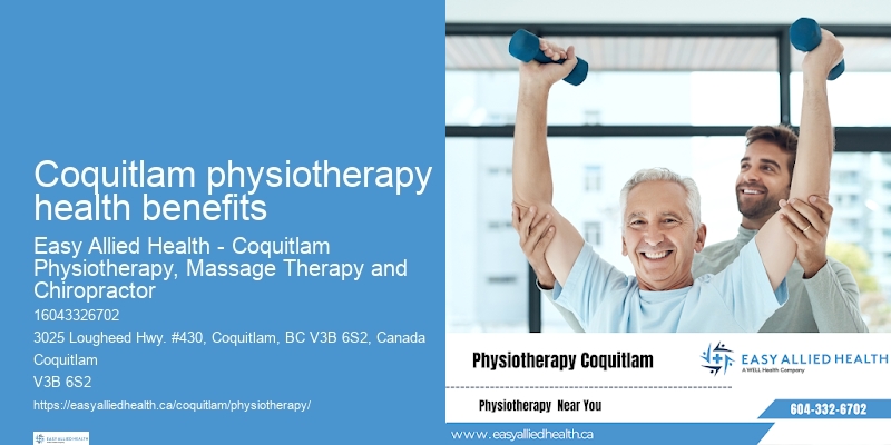 Coquitlam physiotherapy health benefits physiotherapy for chronic pain