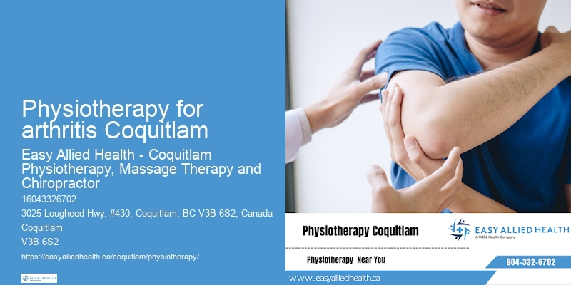 Physiotherapy for arthritis Coquitlam physio clinic