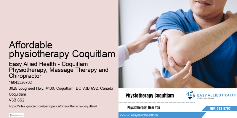 Affordable physiotherapy Coquitlam physiotherapy for seniors