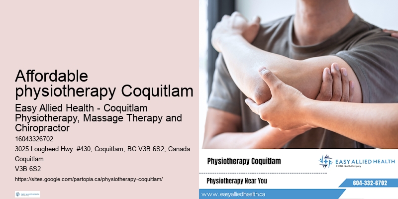 Affordable physiotherapy Coquitlam physiotherapy for spinal cord injuries