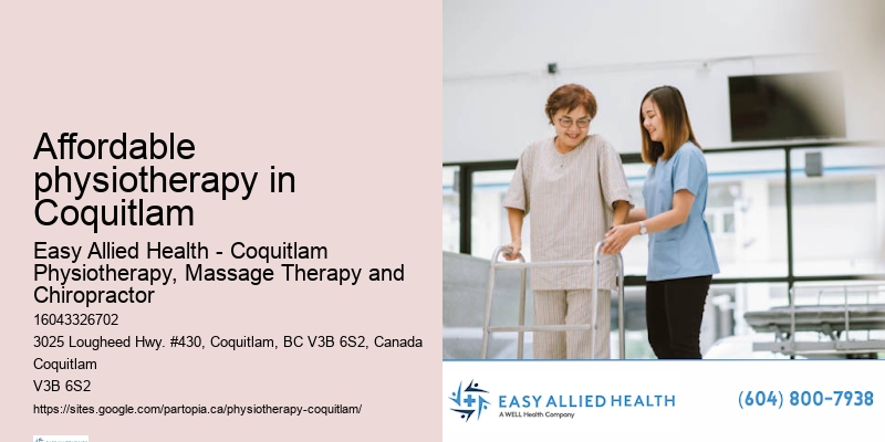 Affordable physiotherapy in Coquitlam physiotherapy for workplace injuries