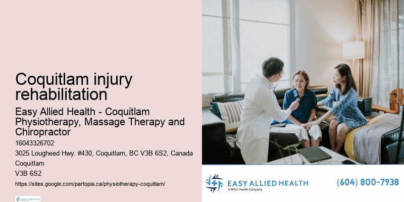 Coquitlam injury rehabilitation physio wellness programs