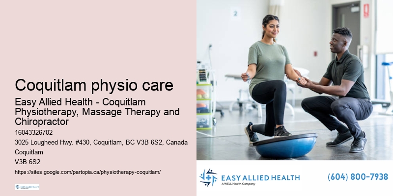 Advanced physical therapy Coquitlam physio care