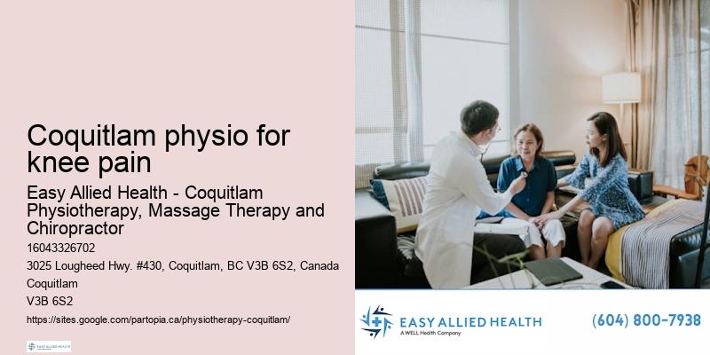 Holistic approach to physiotherapy Coquitlam physio for knee pain