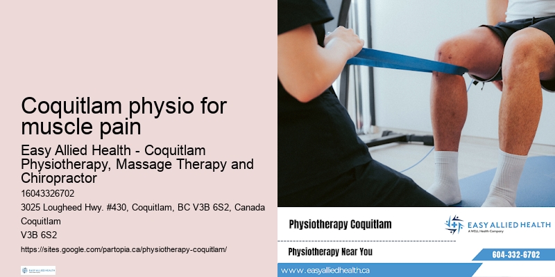 Pediatric physiotherapy Coquitlam physio for muscle pain