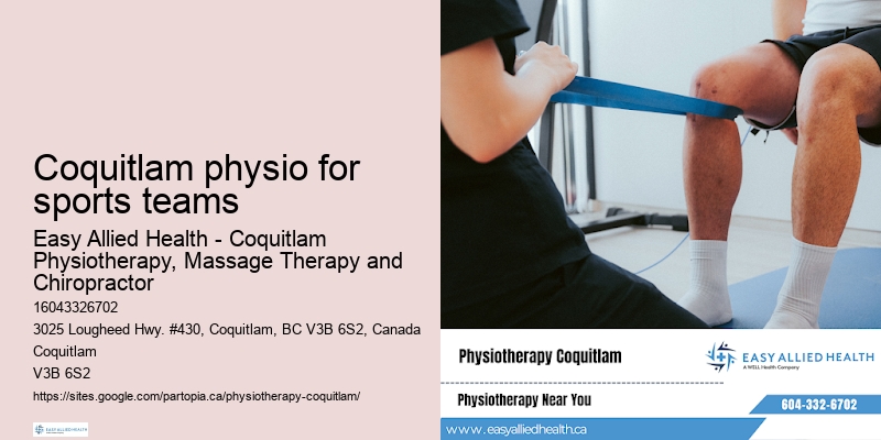 Coquitlam physio for sports teams physiotherapy for Parkinson's disease