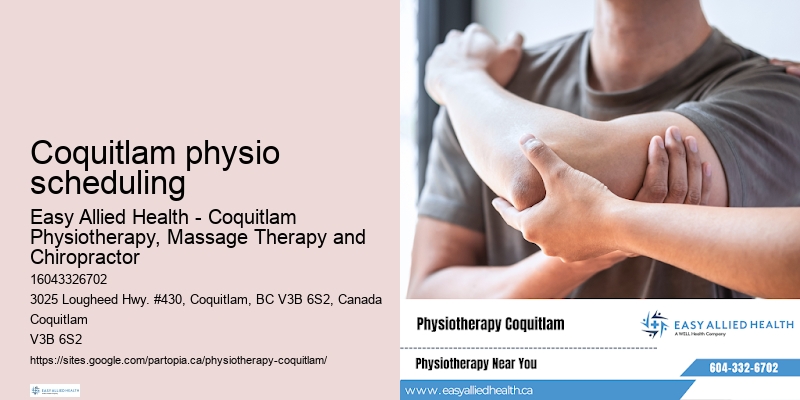 Coquitlam physio scheduling physiotherapy for arthritis
