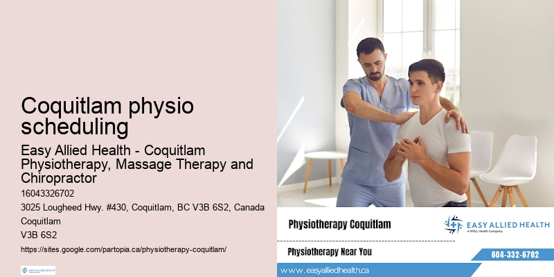 Coquitlam physio scheduling physiotherapy for prenatal care