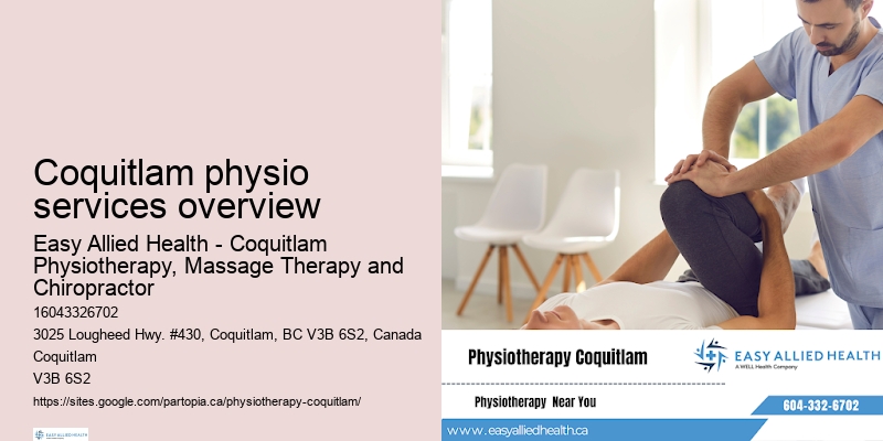 Coquitlam physio services overview physiotherapy for autism
