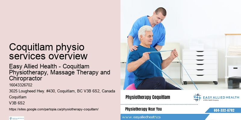 Innovative physiotherapy approaches Coquitlam physio services overview
