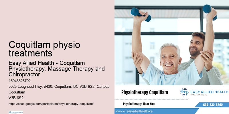 Premium Coquitlam physio treatments physiotherapy services