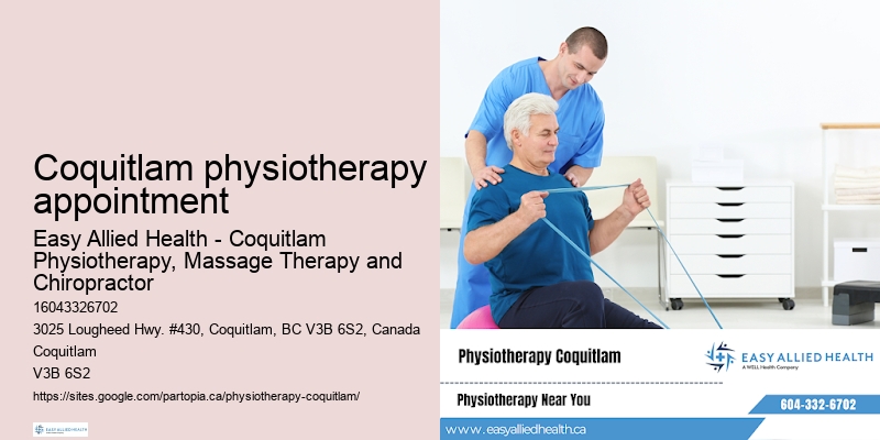 Coquitlam physiotherapy appointment
