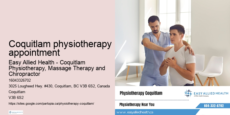 Expert physiotherapy advice Coquitlam physiotherapy appointment