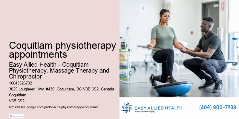 Coquitlam physiotherapy appointments physiotherapy for knee pain