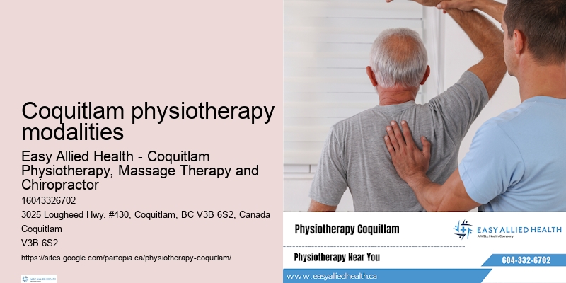 Professional physiotherapy Coquitlam physiotherapy modalities