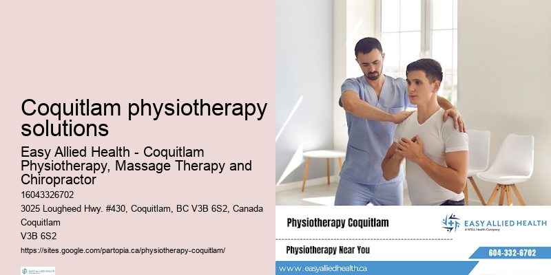 Tailored physiotherapy programs Coquitlam physiotherapy solutions