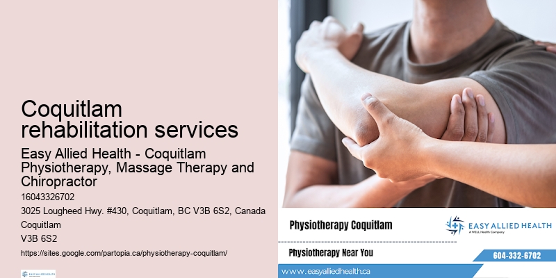 Best physiotherapy clinic in Coquitlam rehabilitation services