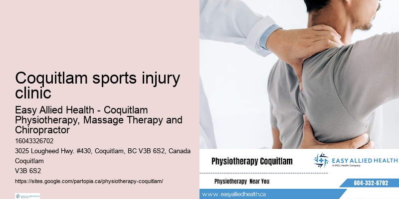 Coquitlam sports injury clinic physiotherapy services cost