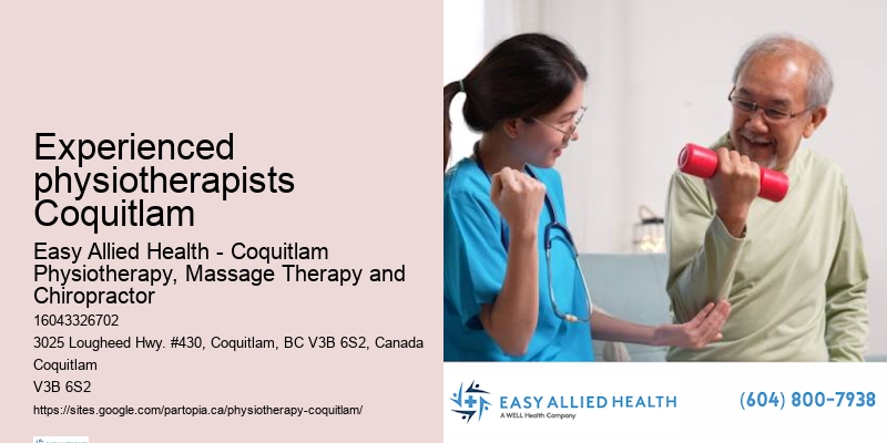 Experienced therapists specializing in manual therapy Experienced physiotherapists Coquitlam