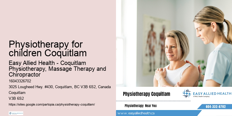 Leading Physiotherapy for children Coquitlam physiotherapy center