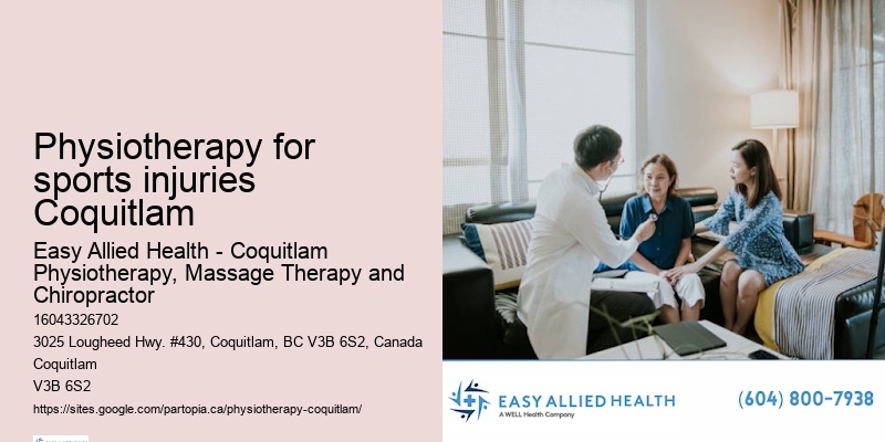 Advanced physiotherapy Physiotherapy for sports injuries Coquitlam