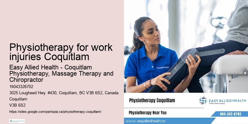 Physiotherapy for work injuries Coquitlam physiotherapy new patients