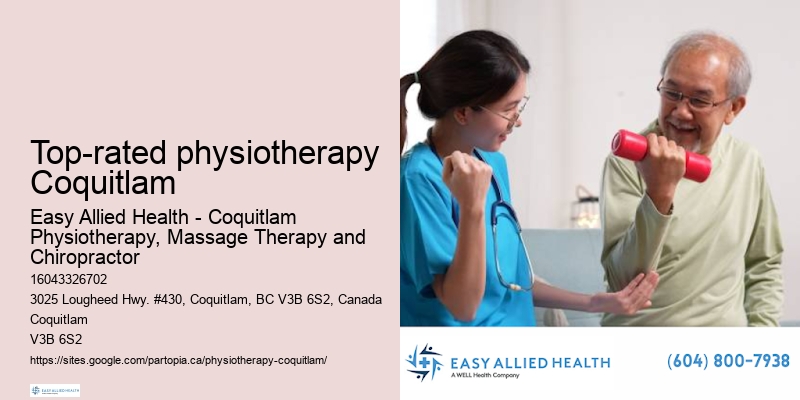 Top-rated physiotherapy Coquitlam electrotherapy for pain relief